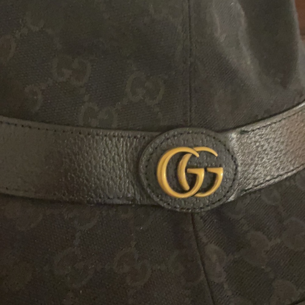 COPY - Black Gucci buckle hat. NEW! - Picture 3 of 6
